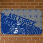 Air Force Falcons Football Pride Blue Doormat
