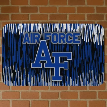 Air Force Falcons Vertical Flow Blue Doormat