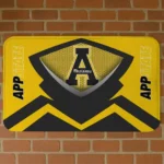 Appalachian State Mountaineers Ninja Mesh Black Doormat