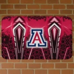 Arizona Wildcats Graphic Stripes Red Doormat