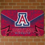 Arizona Wildcats Layered Lines Red Doormat