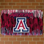 Arizona Wildcats Vertical Flow Red Doormat