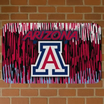 Arizona Wildcats Vertical Flow Red Doormat