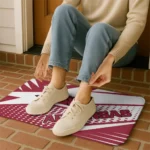 arkansas-razorbacks-sharp-flash-red-doormat-best-selling.webp