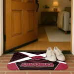 arkansas-razorbacks-techno-camo-red-black-doormat-best-selling.webp