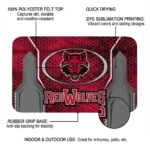 arkansas-state-red-wolves-hexagon-oval-scarlet-doormat-best-selling.webp