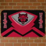 Arkansas State Red Wolves Ninja Mesh Scarlet Doormat
