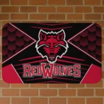 arkansas-state-red-wolves-techno-camo-scarlet-black-doormat-best-selling.webp