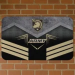 Army Black Knights Chevron Points Gold Black Doormat