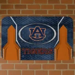Auburn Tigers Hexagon Oval Navy Blue Doormat