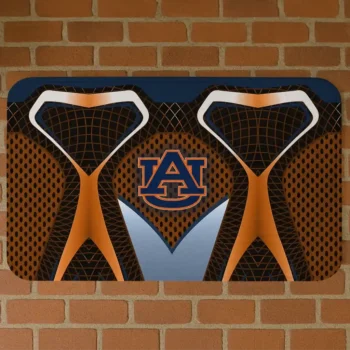 Auburn Tigers Torso Pattern Orange Crocs Doormat