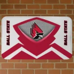 Ball State Cardinals Ninja Mesh Red Doormat