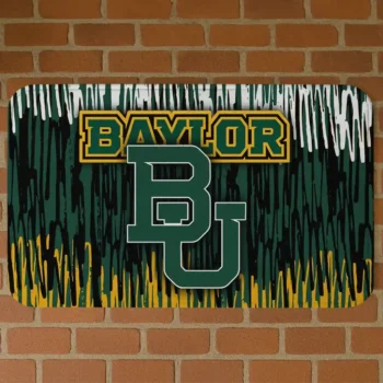 Baylor Bears Vertical Flow Green Doormat