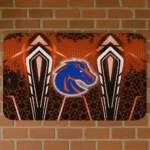 Boise State Broncos Graphic Stripes Orange Doormat
