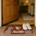bowling-green-falcons-hexagon-oval-orange-doormat-best-selling.webp