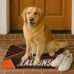 bowling-green-falcons-techno-camo-orange-black-doormat-best-selling.webp