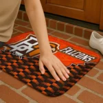 bowling-green-falcons-tribal-detailing-orange-black-doormat-best-selling.webp