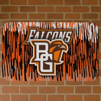 Bowling Green Falcons Vertical Flow Orange Doormat