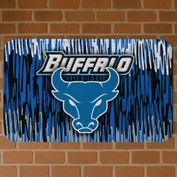 Buffalo Bulls Vertical Flow Royal Blue Doormat
