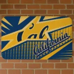 California Golden Bears Sharp Flash Blue Doormat