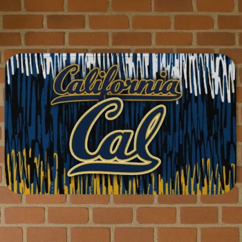 California Golden Bears Vertical Flow Blue Doormat