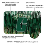 charlotte-49ers-vertical-flow-green-doormat-best-selling.webp