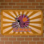 clemson-tigers-helmet-centerpiece-orange-doormat-best-selling.webp