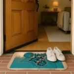coastal-carolina-chanticleers-pixel-blur-green-doormat-best-selling.webp