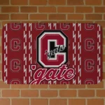 Colgate Raiders Bolt Row Maroon Doormat