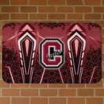 Colgate Raiders Graphic Stripes Maroon Doormat