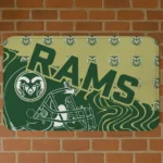 Colorado State Rams Football Pride Green Doormat