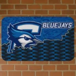 creighton-bluejays-tribal-detailing-blue-black-doormat-best-selling.webp