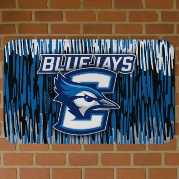 Creighton Bluejays Vertical Flow Blue Doormat