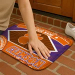 custom-clemson-tigers-football-crest-orange-black-doormat-best-selling.webp