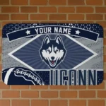 custom-uconn-huskies-football-crest-blue-black-doormat-best-selling.webp