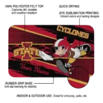 customized-iowa-state-cyclones-mickey-quarterback-red-black-doormat-best-selling.webp
