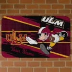 customized-louisiana-monroe-warhawks-mickey-quarterback-red-black-doormat-best-selling.webp