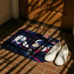 customized-south-alabama-jaguars-mickey-quarterback-blue-black-doormat-best-selling.webp