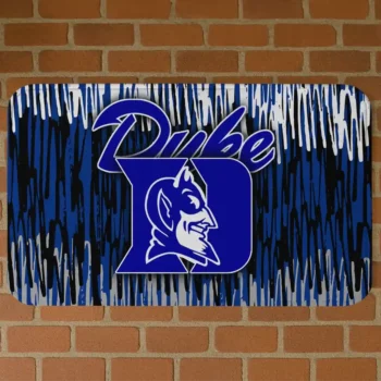 Duke Blue Devils Vertical Flow Blue Doormat