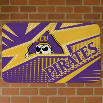 East Carolina Pirates Sharp Flash Purple Doormat