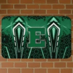 Eastern Michigan Eagles Graphic Stripes Green Doormat