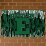 Eastern Michigan Eagles Vertical Flow Green Doormat