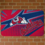 Fresno State Bulldogs Sharp Flash Red Doormat