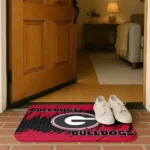 georgia-bulldogs-plate-rip-red-doormat-best-selling.webp