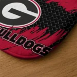 georgia-bulldogs-plate-rip-red-doormat-best-selling.webp