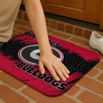 georgia-bulldogs-plate-rip-red-doormat-best-selling.webp