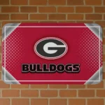 georgia-bulldogs-silver-halftone-red-doormat-best-selling.webp