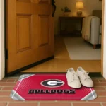 georgia-bulldogs-silver-halftone-red-doormat-best-selling.webp