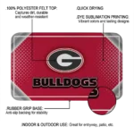georgia-bulldogs-silver-halftone-red-doormat-best-selling.webp