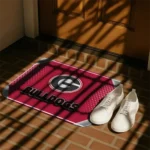 georgia-bulldogs-silver-halftone-red-doormat-best-selling.webp